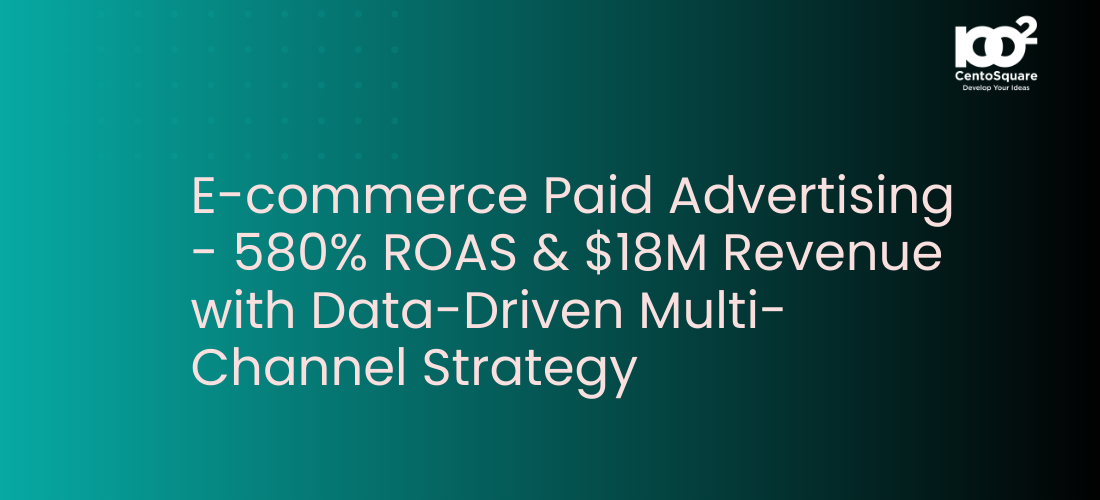 E-commerce Paid Advertising - 580% ROAS & $18M Revenue with Data-Driven Multi-Channel Strategy